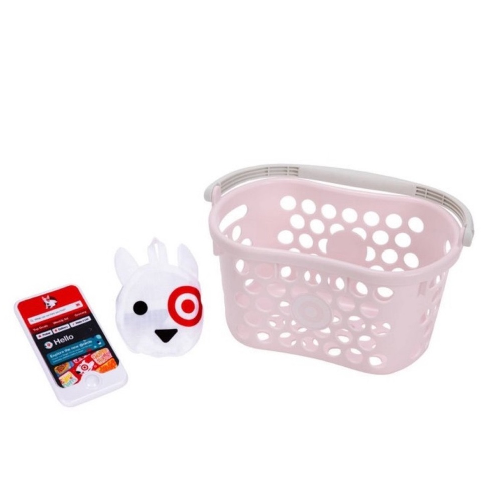Target Toy Shopping Basket - Pink